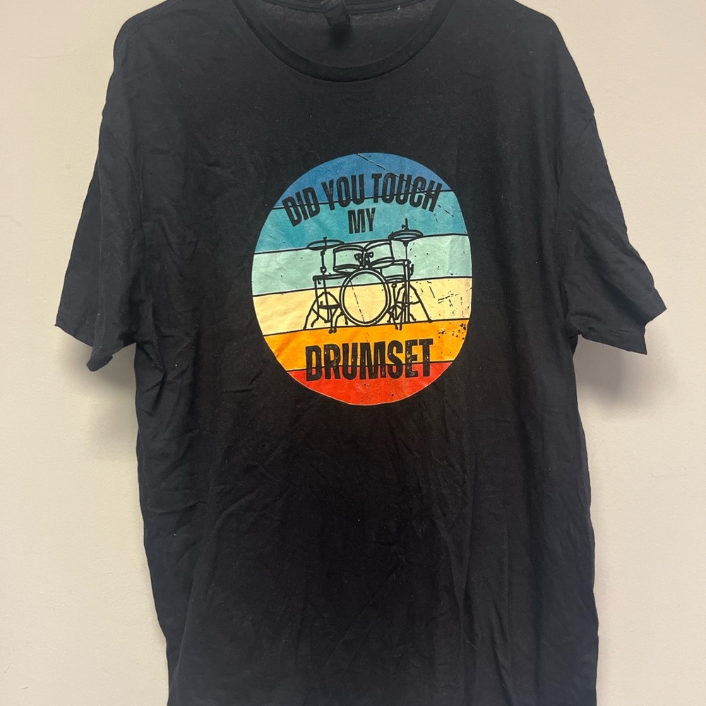 Step Brothers ‘Did you touch my drum set’ movie T shirt